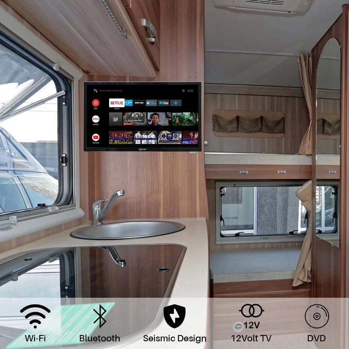 27" Smart 12V RV TV - Trailer Series (With DVD Combo) view 6