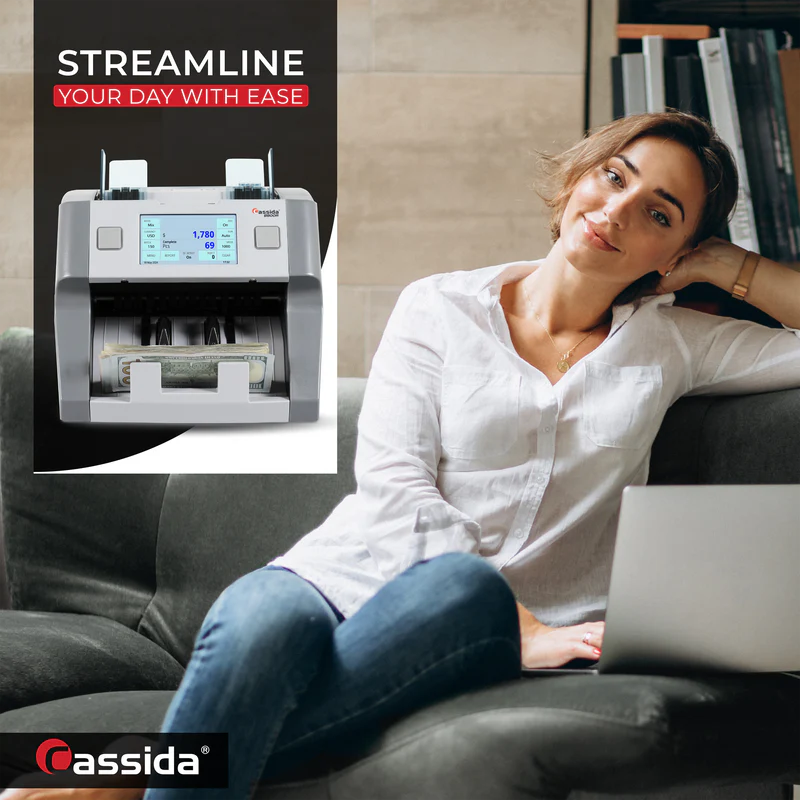 Cassida 8800R V2 Mixed Bill Counter view 3