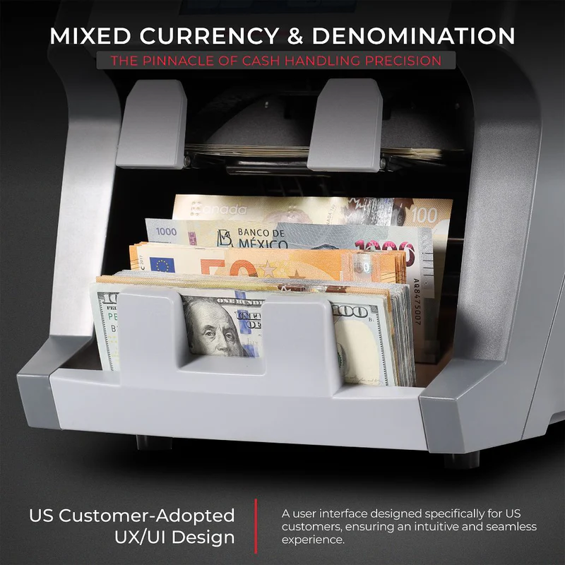 Cassida 9900R V2 Mixed Bill Counter view 3
