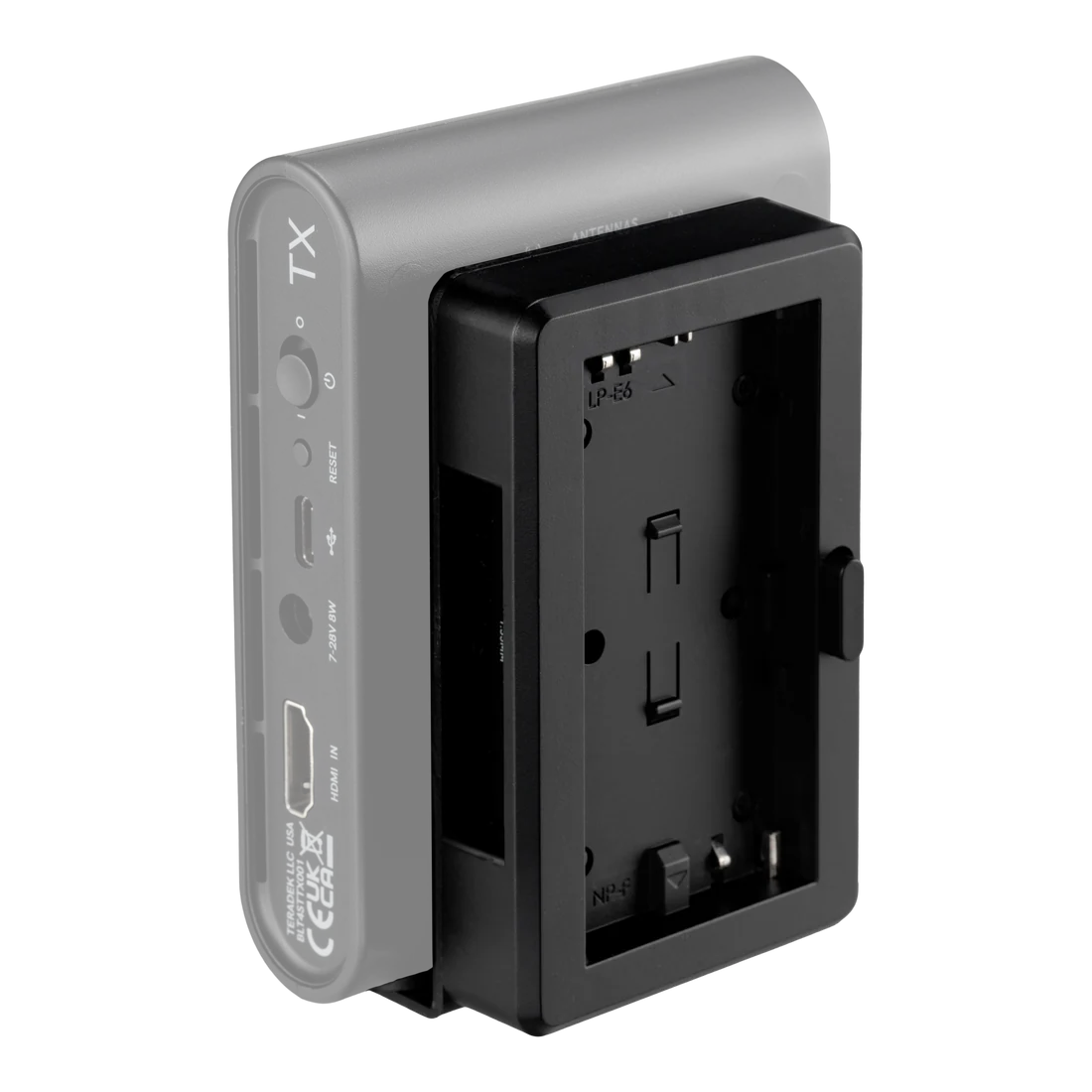 L-Bracket Battery Adapter Plate for Ace 750 view 4