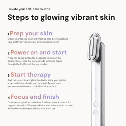 Tri-Spectrum LED Facial Sculpting Wand view 2