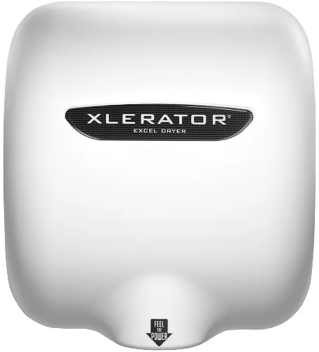 Excel Dryer XLERATOR® XL-BW Hand Dryer - White BMC (Bulk Molded Compound) view 4