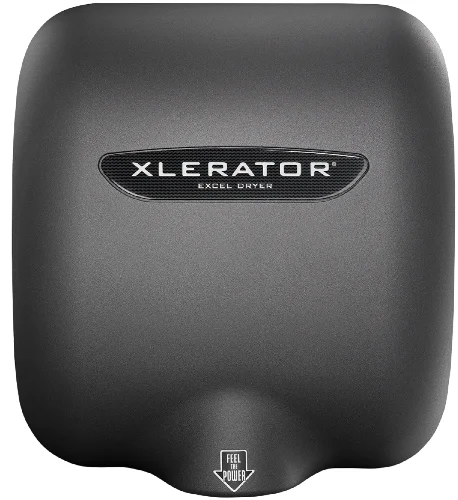 Excel Dryer XLERATOR® XL-GR Hand Dryer - Textured Graphite Epoxy on Zinc Alloy