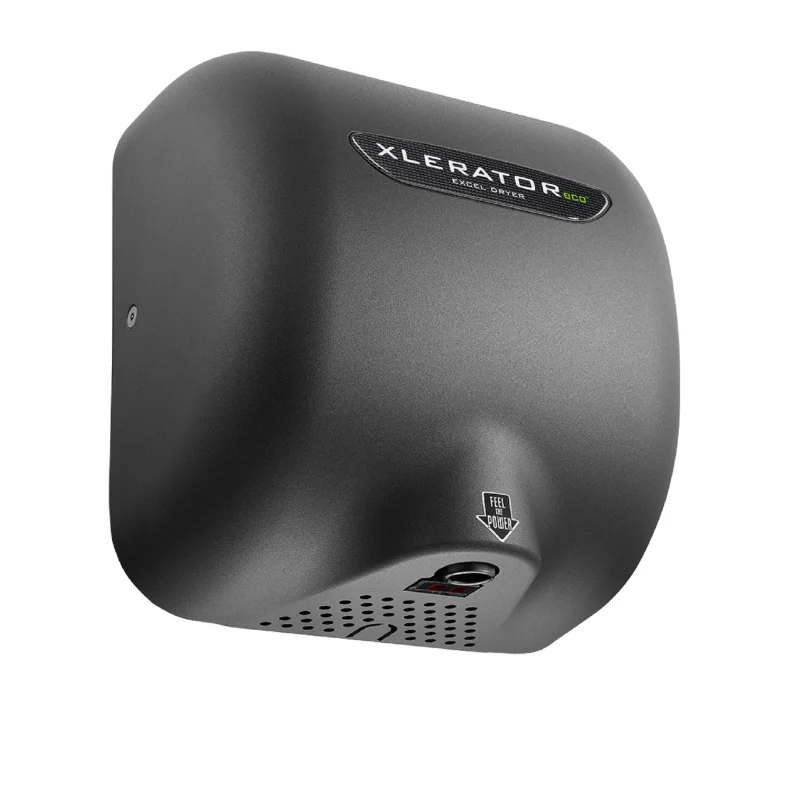 Excel Dryer XLERATOReco® XL-GRH-ECO (No Heat) Hand Dryer with HEPA Filter - Textured Graphite Epoxy on Zinc Alloy view 2